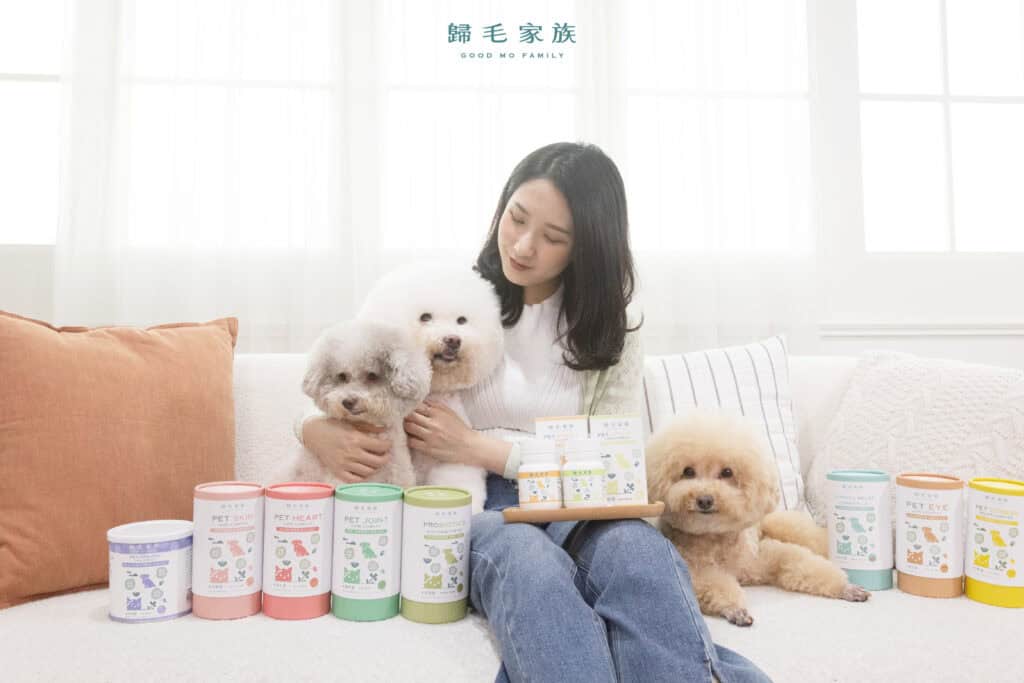 歸毛家族狗狗保健食品全系列商品圖